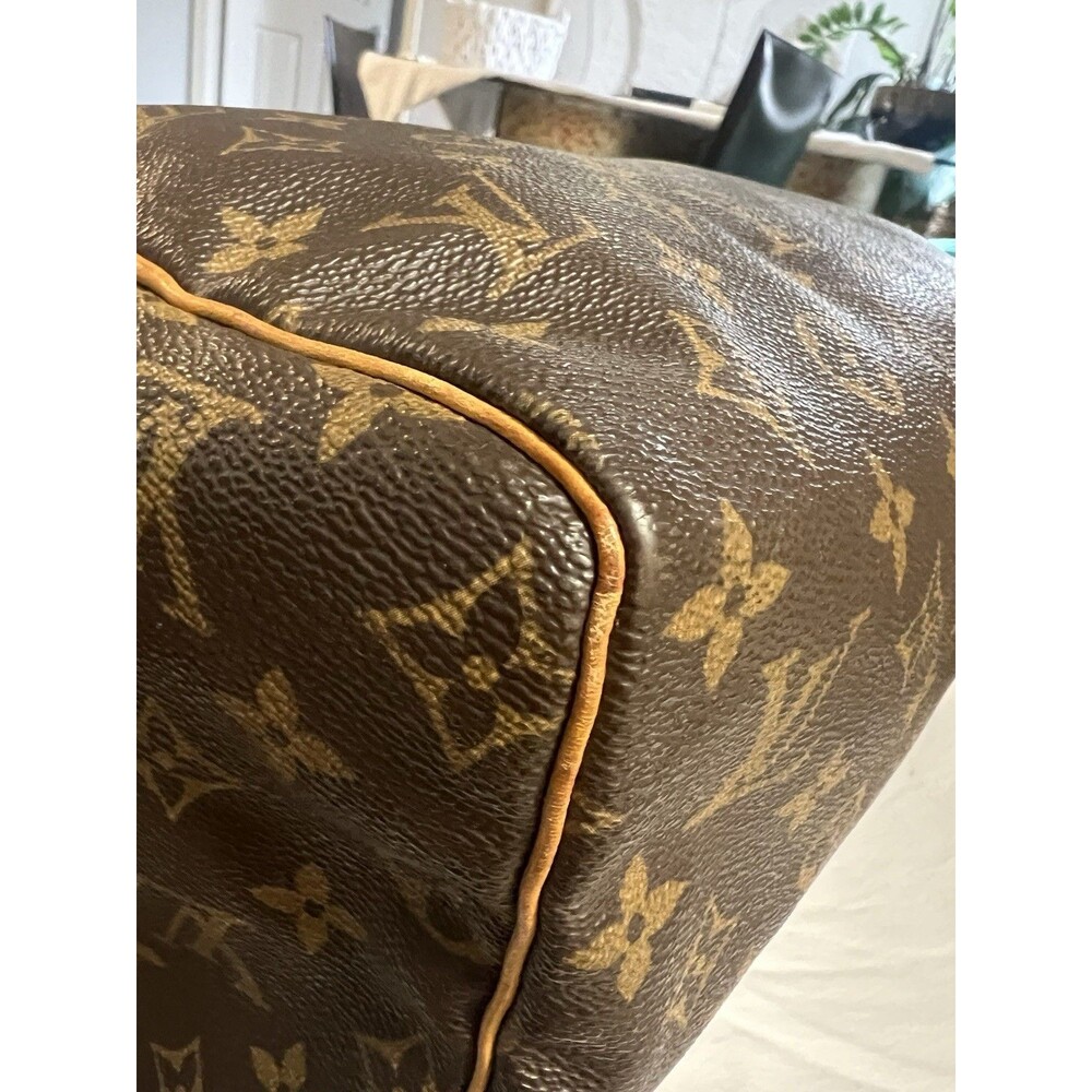 Authentic Louis Vuitton Monogram Speedy 30 Vintage 1997 SP0987 Top Handle Bag - Picture 9 of 15